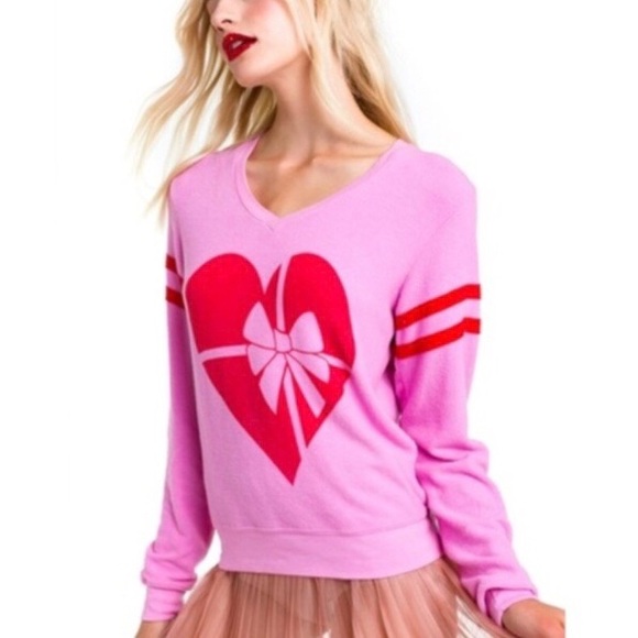 SALE✨💝 WILDFOX Ribbon Heart V Neck BBJ - Picture 4 of 8